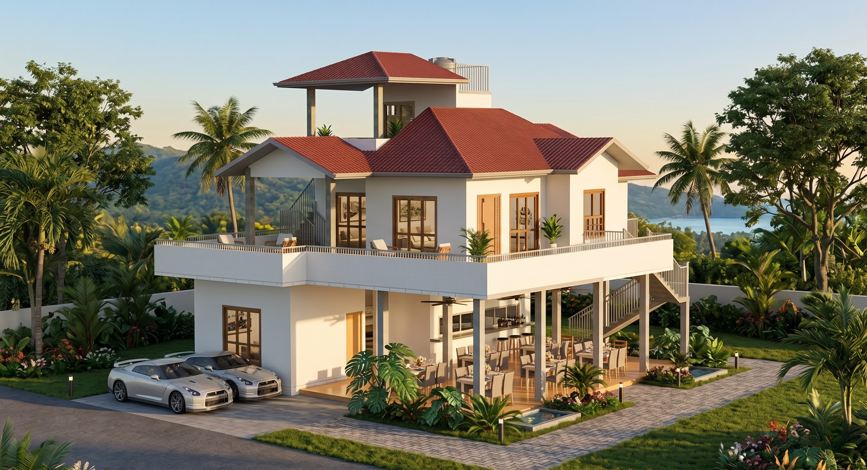 Modern House GH-0-334
